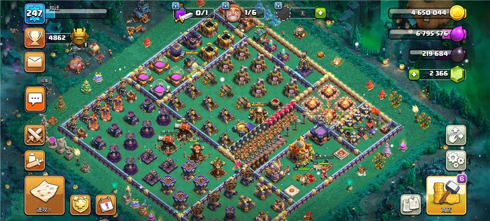 国际服日常升级种树阵清晰干净