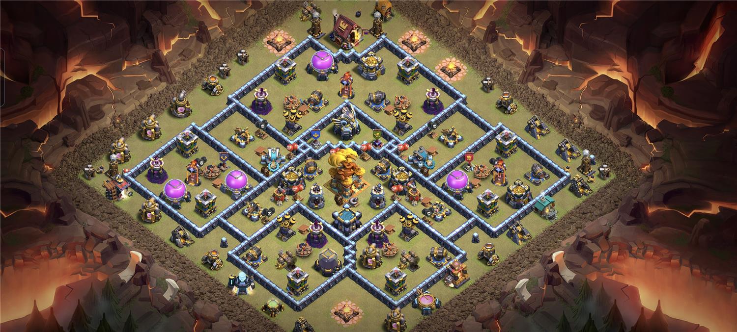 13本神阵，部落战无敌防三