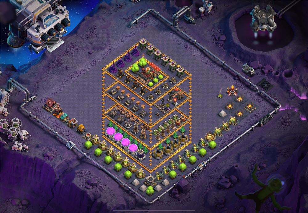 10本摩天大厦种树阵型，只为好看！