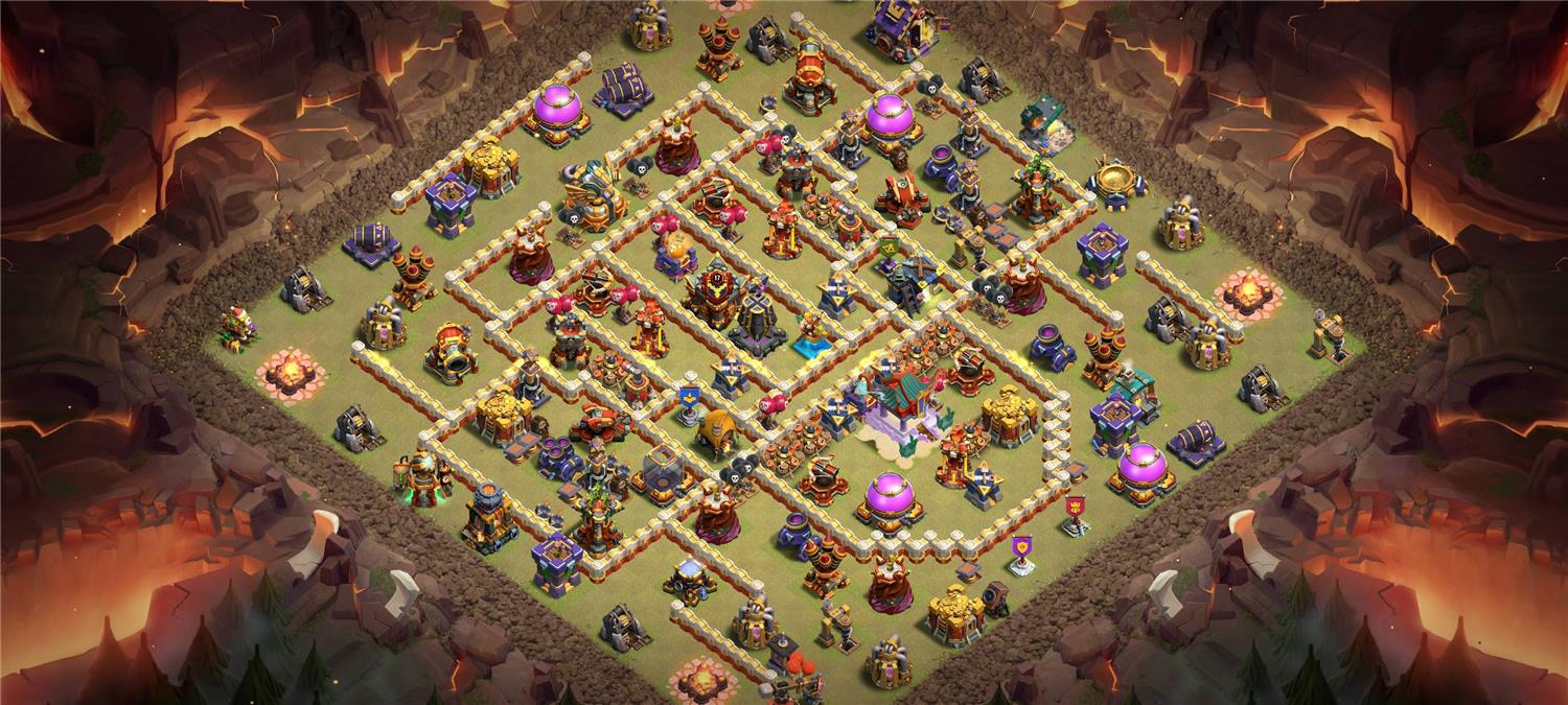 16本防守阵部落战防三星